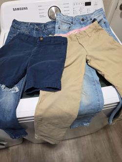 Girls Jeans, Uniform Bottoms, and Shorts