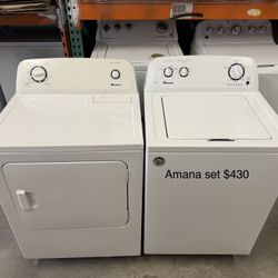 Amana Washer Dryer 