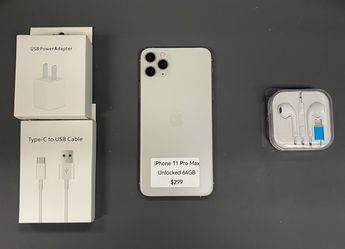 iPhone 11 Pro Max Unlocked 64GB