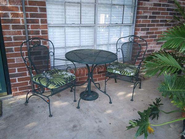 Wrought Iron Patio Furniture For In Houston Tx Offerup Wrought Iron Patio Furniture Houston