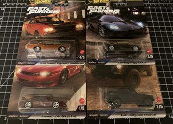 Hot Wheels Premium Fast & Furious Lot