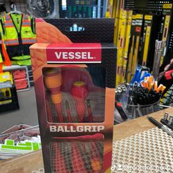 VESSEL BALL GRIP Insulated Screwdriver 5PC. Set $50