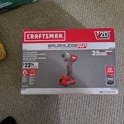 New Inbox 20 Volt Brushless Quarter Inch Drive Impact