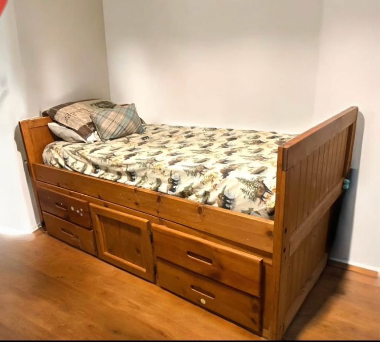 Twin Storage Bed