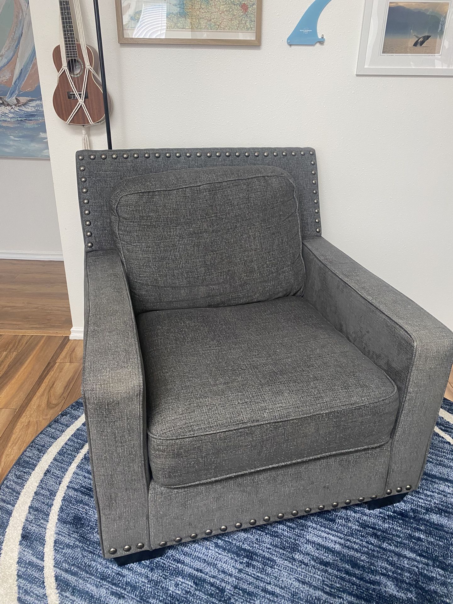Sofa chair - Gray (measurements in pics) 