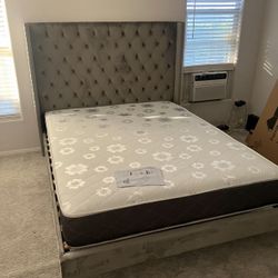 Queen Size Bed Frame With Mattress Included