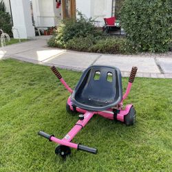 Hoverboard with GoKart seat Attachment