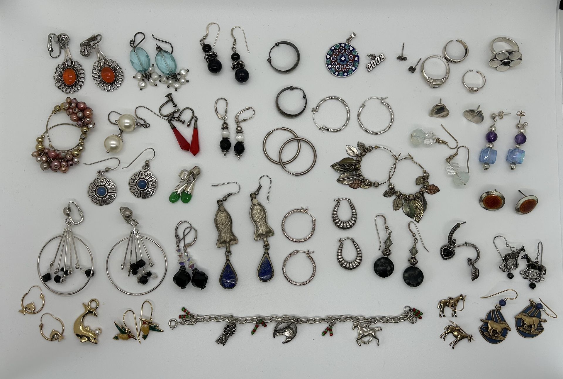 Silver Jewelry Lot 2