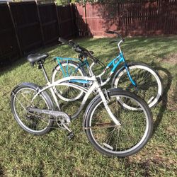 Two Schwinn Bikes