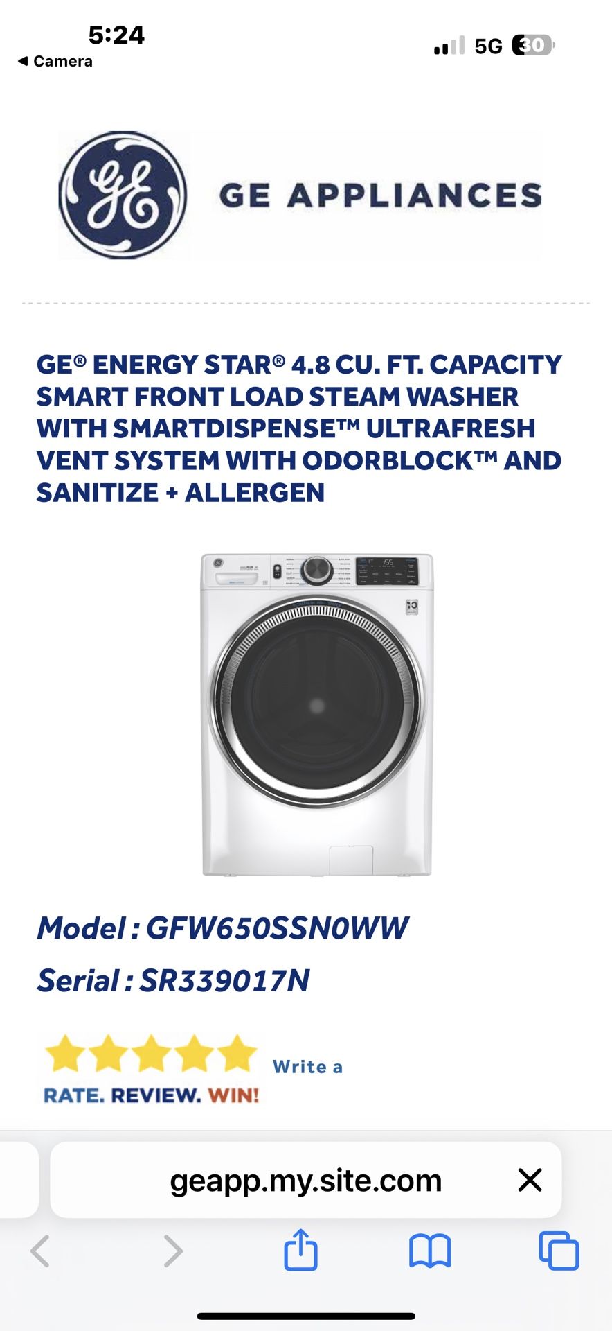 Washing Machine