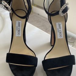 Ladies Jimmy Choo Black Sandal