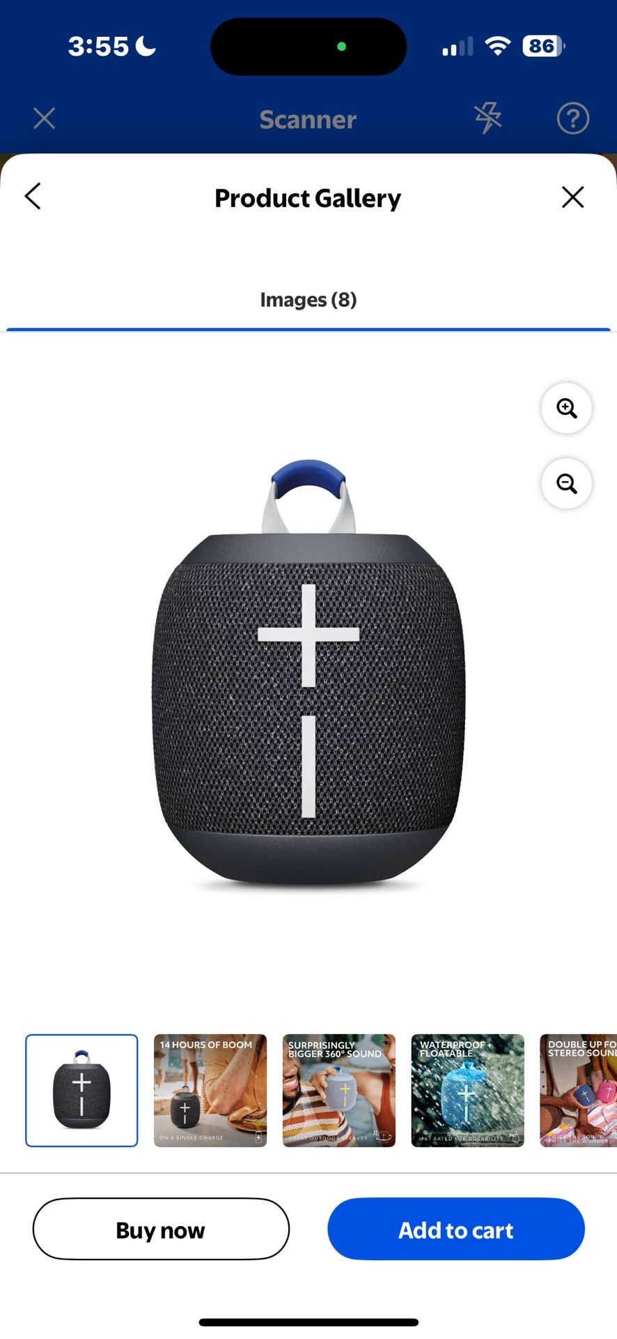 Ultimate Ears WONDERBOOM 4 Portable Waterproof Bluetooth Speaker With Big Bass and 360-Degree Sound, Dustproof Floating Speaker With 131ft (40m) Range