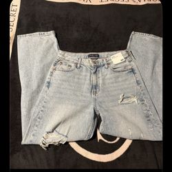 Pantalon Aeropostale Nuevo Talla 8R Mom Jeans