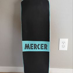 Mercer Rex Wizard 38" Double Drop Through Longboard Complete Skateboard 