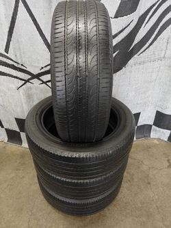 225/55r19 Yokohama Geolander G055 Blue Earth All Season Tires