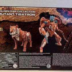 Transformers  War For Cybertron Kingdom Golden Disk Voyager Mutant Tigatron New 