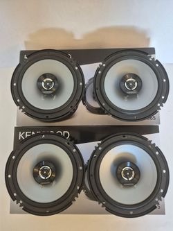 KENWOOD 2 PAIRS 6.5" 2 WAY 300 WATTS CAR SPEAKER