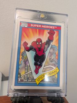 Spiderman Card Mint $100