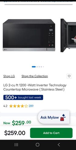LG Countertop Microwave