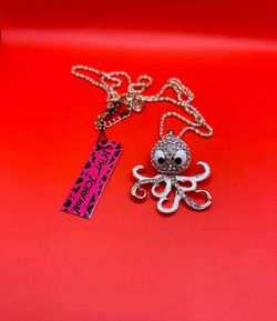 Betsey Johnson Octopus Necklace