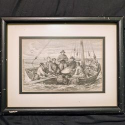 Vintage Photolithograph By  William Hogarth