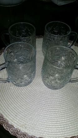 Princess house set of 4 mugs