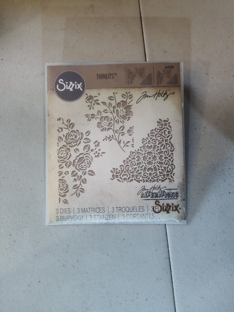 Tim Holtz Sizzix Alterations Thinlets Dies - Mixed Media