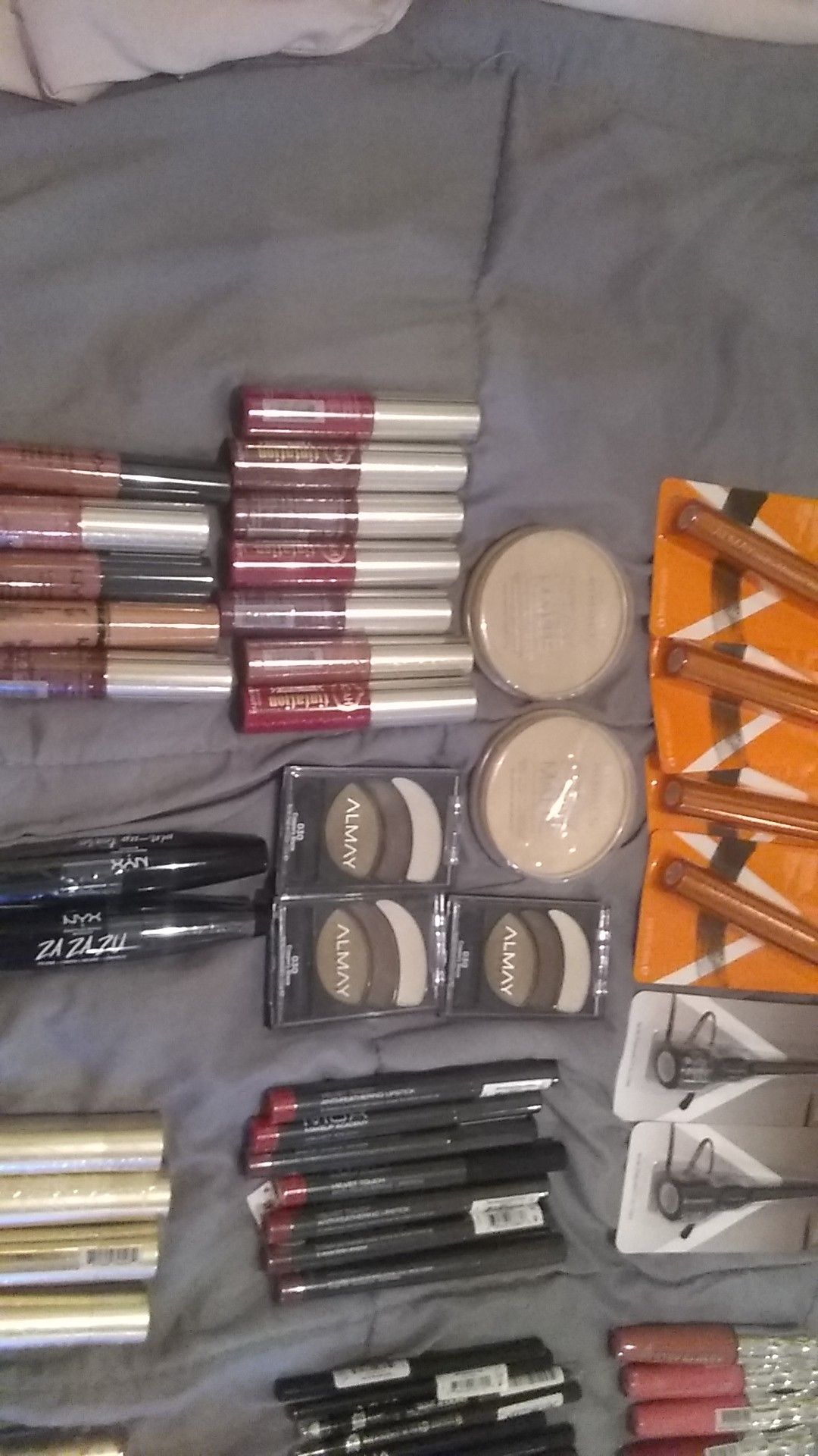 Makeup different brands $2 to $3 each