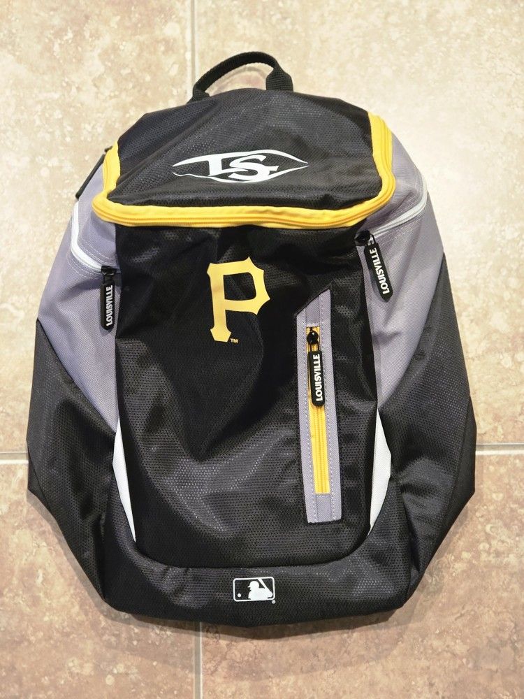 Lousiville Slugger MLB Pittsburgh Pirates Youth Equipment Backpack Bag