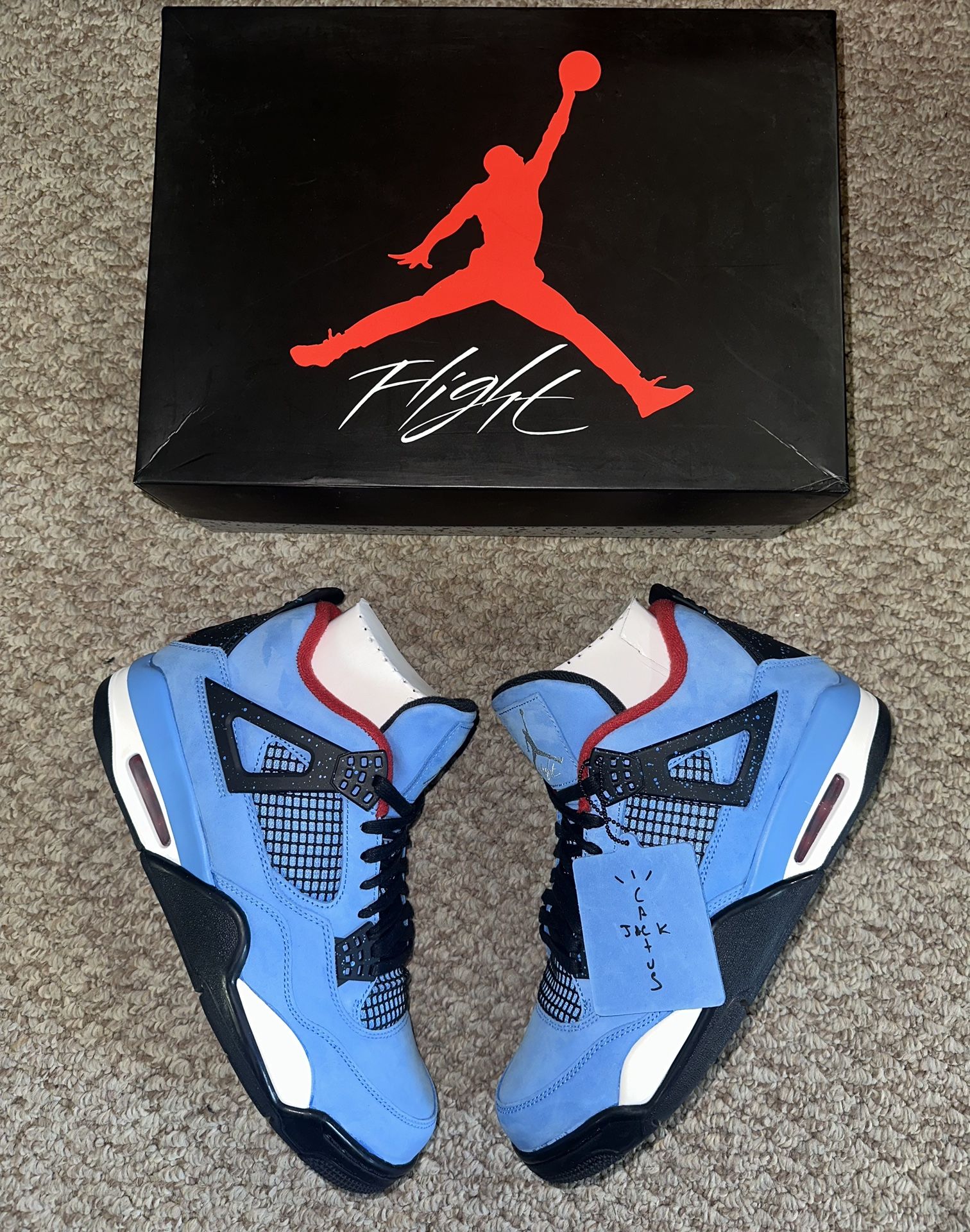 Nike Jordan 4 Travis Scott OG “Cactus Jack” size 10 (DS/New)❤️🔥