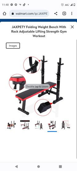 Brand New Never Used Bench Press With Bar