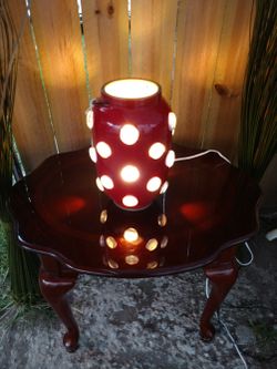 Ceramic Lantern Converted To Electric