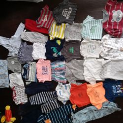 nb to 3 month boys clothes lot