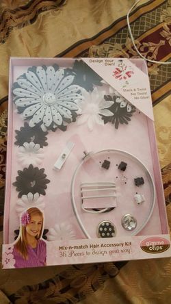 Hair accessories self design kit