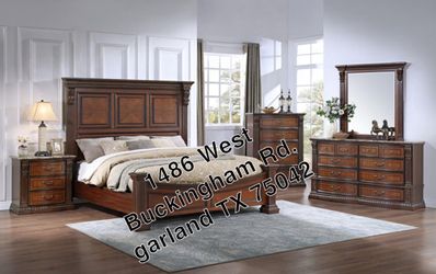 Furniture bedroom set with mattress