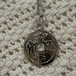 13 Inch Lucky Pendant Necklace 