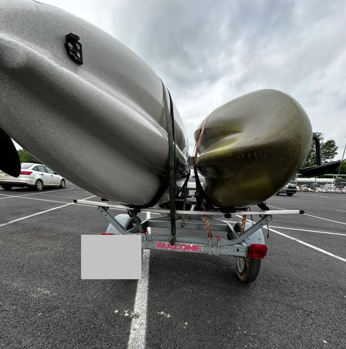 2 Kayaks, Trailer, & Gear