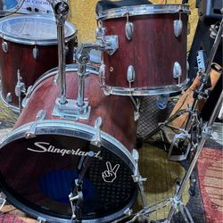 Slingerland drum set 22 inch bass 12,13,16  deep Tom’s Doc Sweeny custom 13 inch snare.custom 13