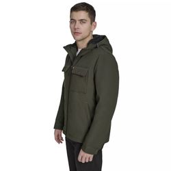 Men's Olive Levi's Soft Shell Sherpa Jacket LARGE