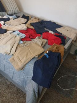 kids uniforms sizes 6...8...10...12...14 ....used but nice