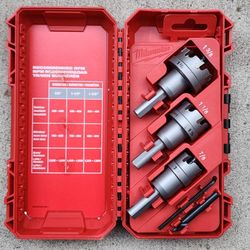 Milwaukee Carbide Hole Cutter Kit