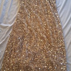 Gold Dress