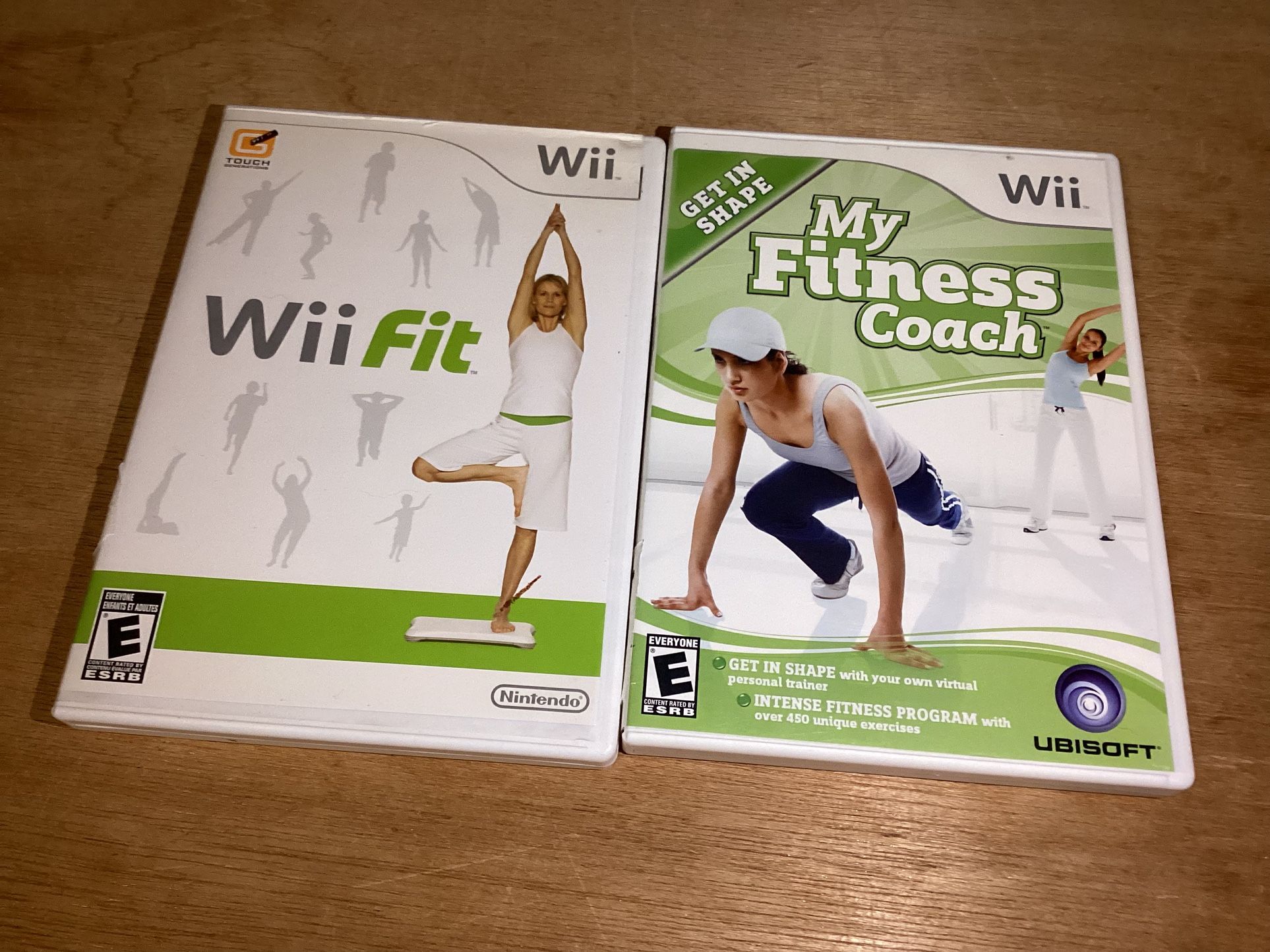 Wii Fit and My Fitness Coach For Nintendo Wii