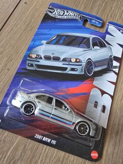 Hotwheels 2001 Bmw M5 Silver Series Veru Nice Detailed