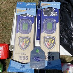 Baltimore rating, plaques, and grill spatula