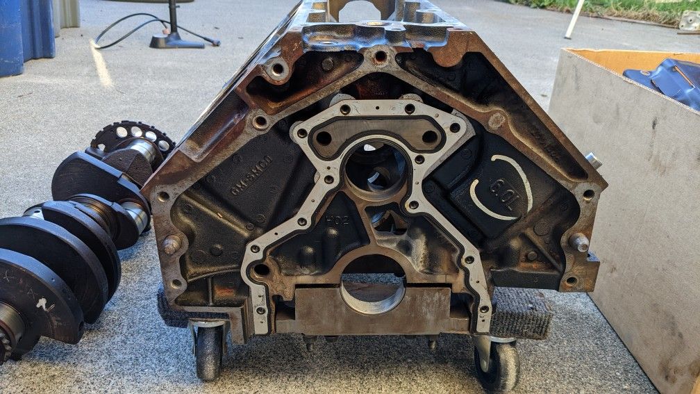Gen 3 lq4 6 0l iron short block disassembled for sale in bellevue wa