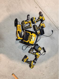 Lot of dewalt 20v