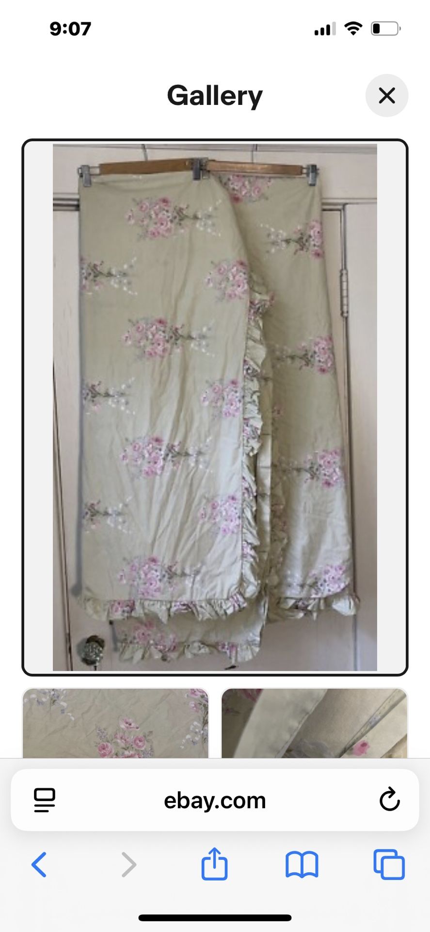 king simply shabby chic duvet and two king shams
