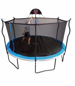 Sportspower Bounce Pro 14' Trampoline with Heavy Duty Basketball System Brand New in Box