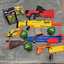 Roblox and Fortnite Nerf Equipment